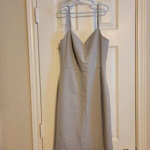 Banana Republic Strapless Gray Dress